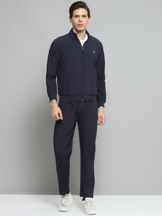 Cloak & Decker Men Mock Collar Tracksuits