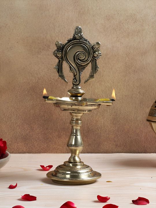 Two Moustaches Brass Easy to Clean Diwali Diyas
