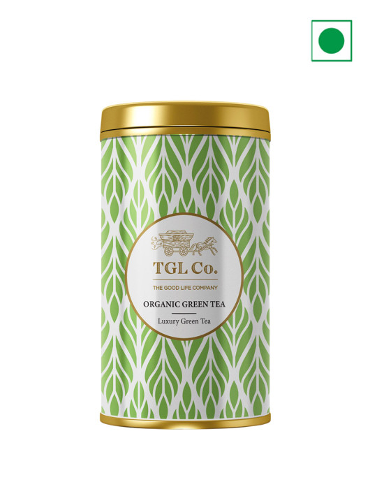 TGL Co. Organic Green Tea Tin Can- 50g