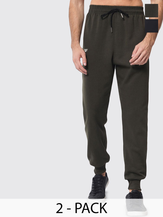 FFLIRTYGO Men Pack Of 2 Regular Fit Joggers
