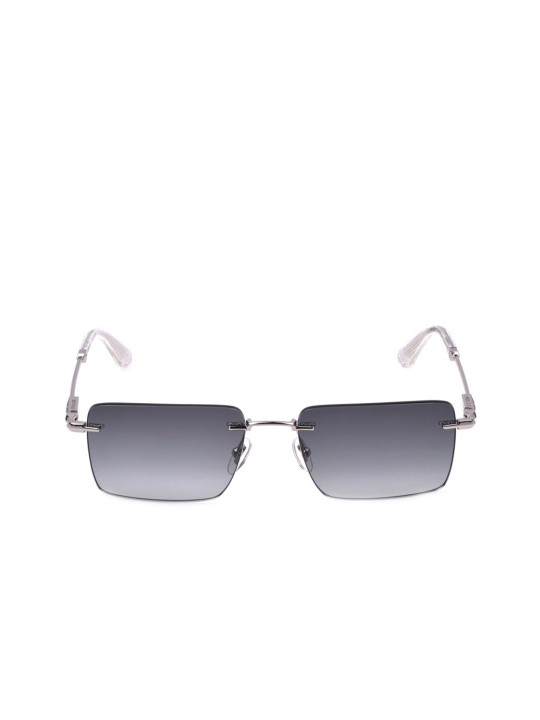 Police Men Rectangle Sunglasses with UV Protected Lens SPLP35K57579SG-White