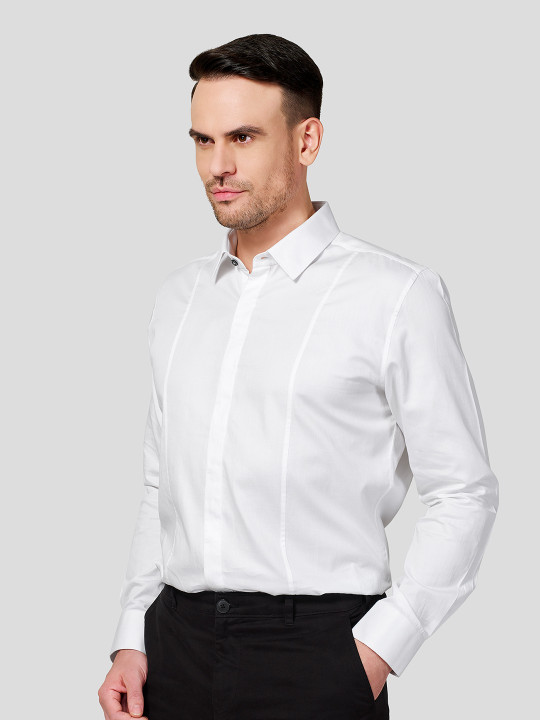 Zest Melange Men Premium Opaque Formal Shirt