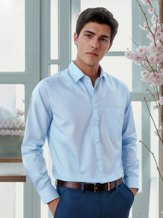 Louis Philippe Men Slim Fit Formal Shirt