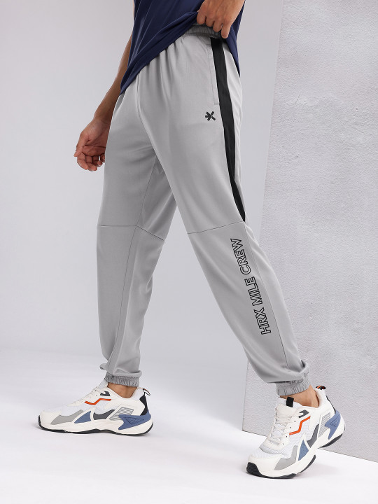 HRX by Hrithik Roshan Men Typography Print Detail Rapid-Dry Running Joggers