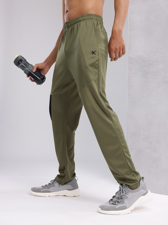 HRX by Hrithik Roshan Men Mid-Rise Rapid-Dry Running Track Pants