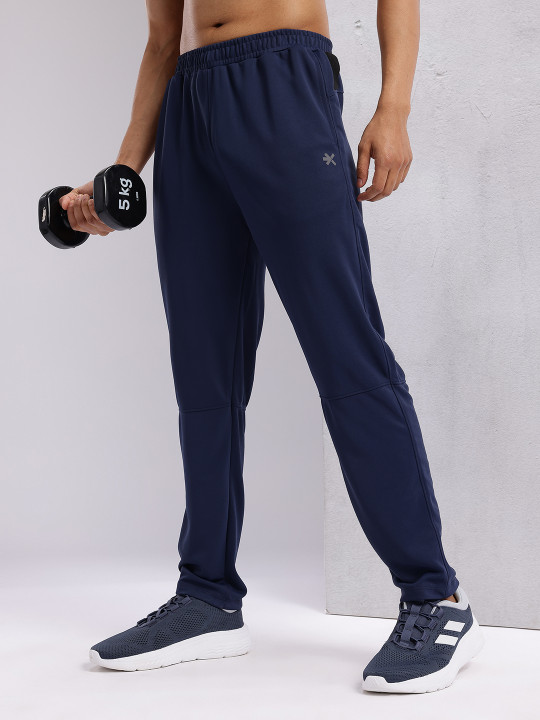 HRX by Hrithik Roshan Men Mid-Rise Rapid-Dry Training Track Pants