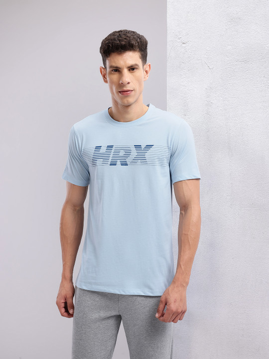 HRX by Hrithik Roshan Men Brand Logo Printed T-shirt