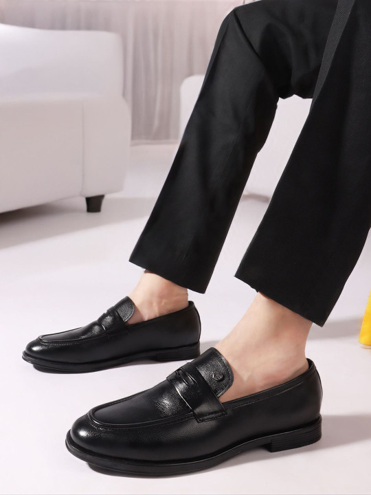 Carlton London Men Leather Loafers
