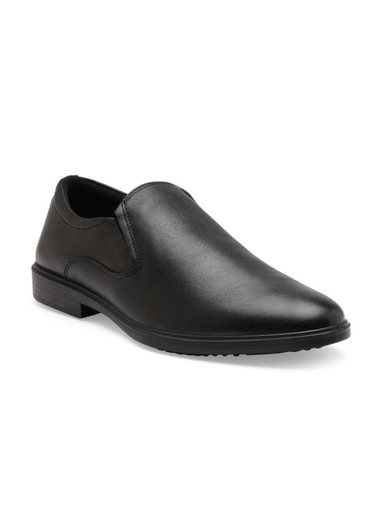 ERGON Men Leather Pointed Toe Slip On Shoes