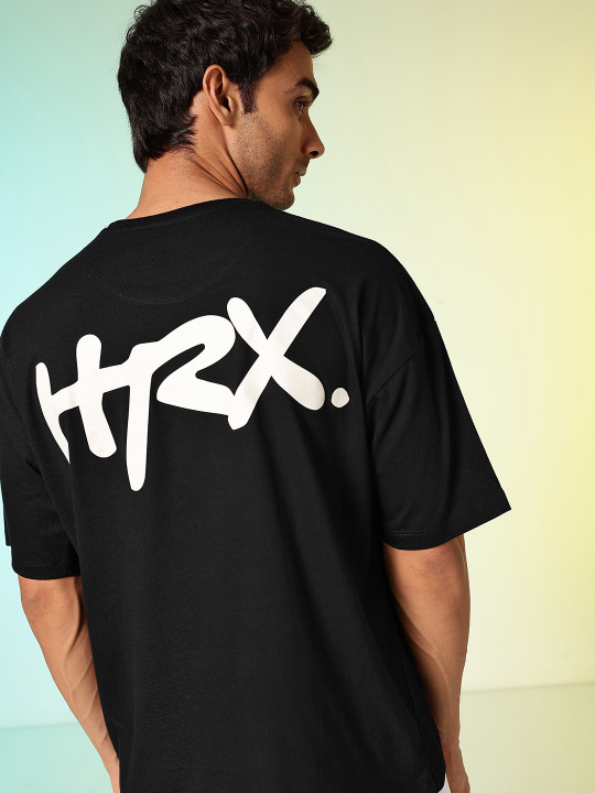 HRX by Hrithik Roshan Typography Printed Running T-shirt
