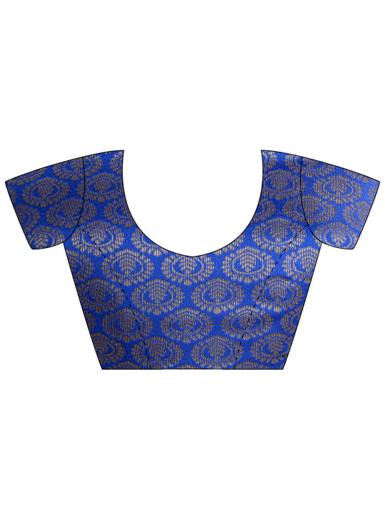 KALINI Woven Design Unstitched Saree Blouse