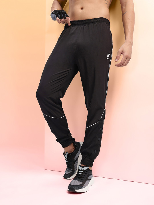 HRX by Hrithik Roshan Men Paneled Rapid-Dry Training Track Pants