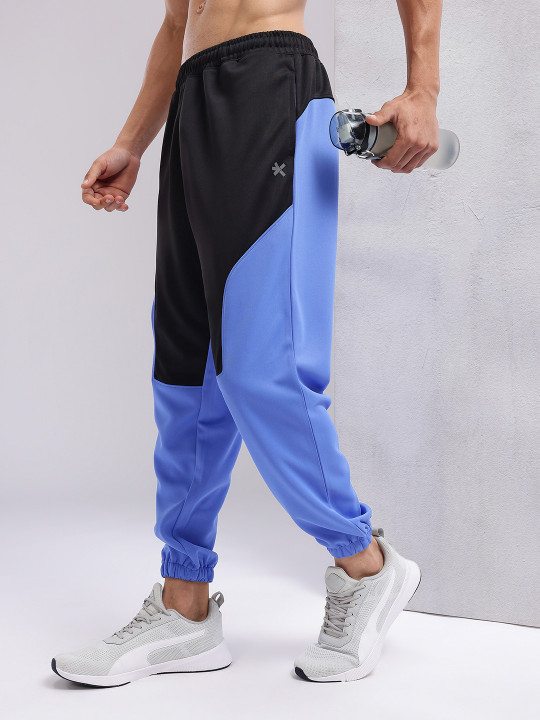 HRX by Hrithik Roshan Men Rapid-Dry Colourblocked Running Joggers