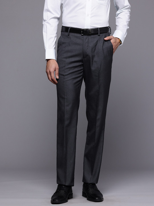 Louis Philippe Men Formal Trousers