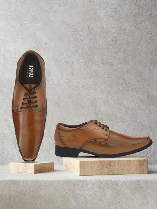 HERE&NOW Men Formal Derbys Shoes