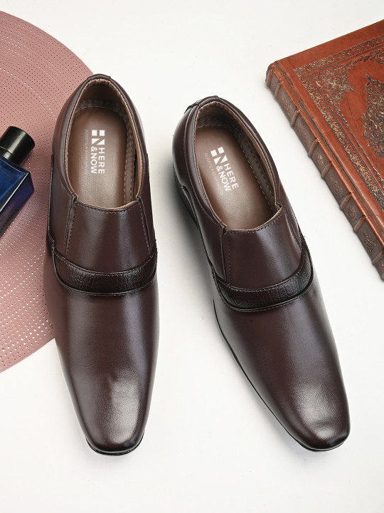 HERE&NOW Men Formal Slip-Ons