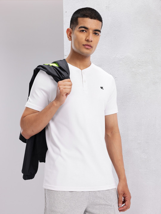 HRX by Hrithik Roshan Solid Regular Fit T-shirt