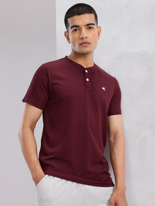 HRX by Hrithik Roshan Solid Regular Fit T-shirt
