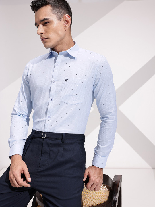 INVICTUS Men Premium Slim Fit Pure Cotton Formal Shirt