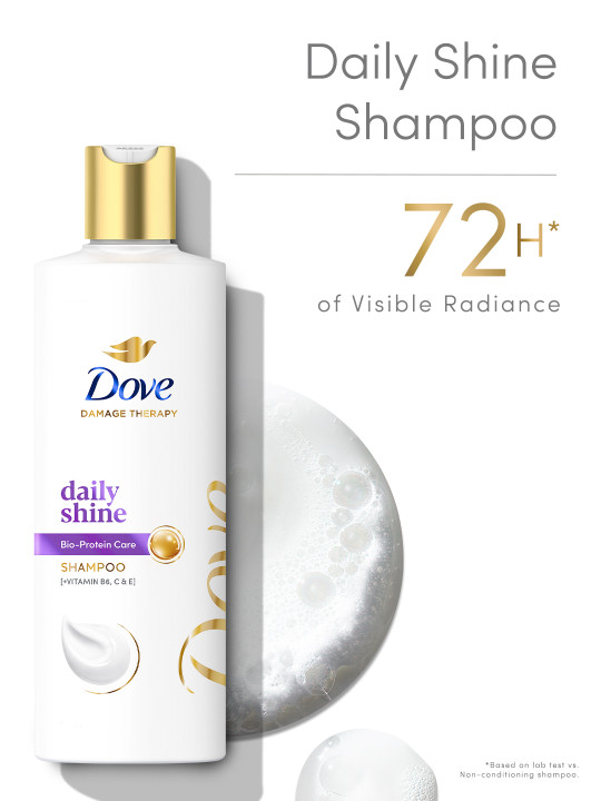 Dove Hair Therapy Daily Shine Shampoo 180 ml