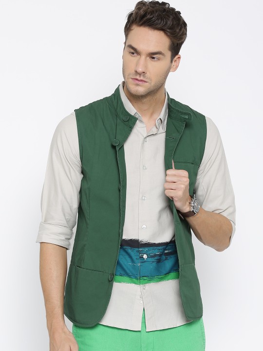 United colors of benetton waistcoat outlet