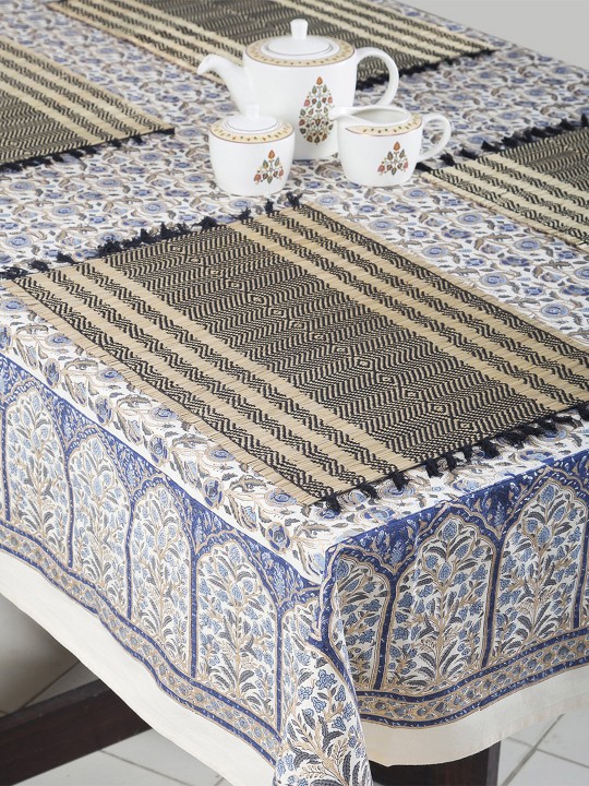 Black Set Of 4 Table Mats