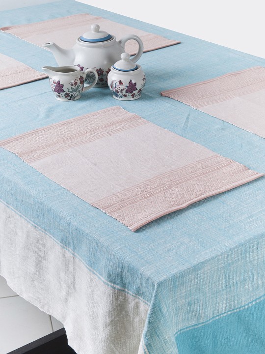 Pink Set Of 6 Table Mats