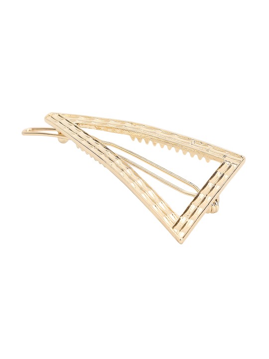 Gold Alligator Hair Clip