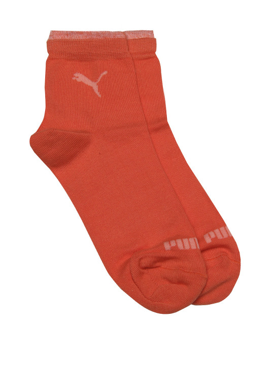 orange puma socks