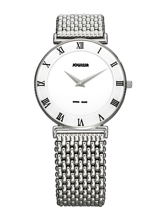Women White & Silver-Toned Analogue Watch