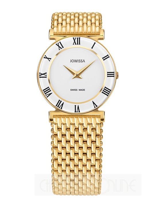 Women White & Gold-Toned Analogue Watch