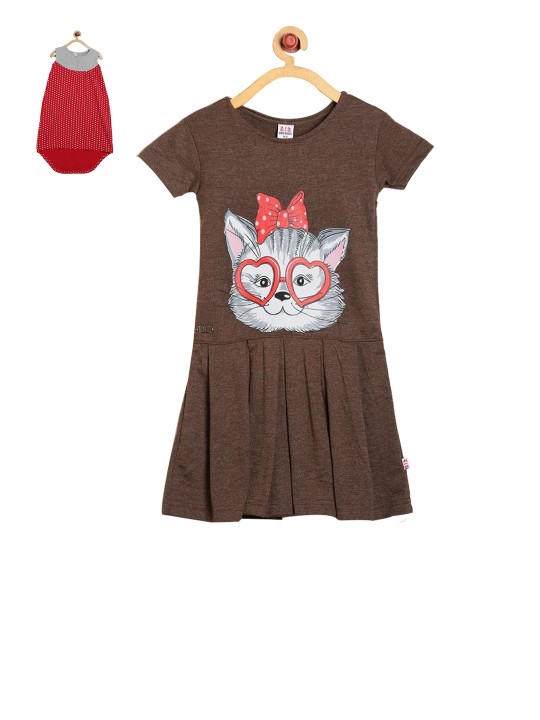 Girls Pack of 2 Dresses 2-3Y