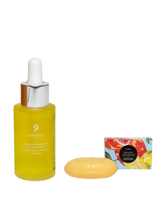 Women Pack of 2 Facial oil & Perfumed Soap