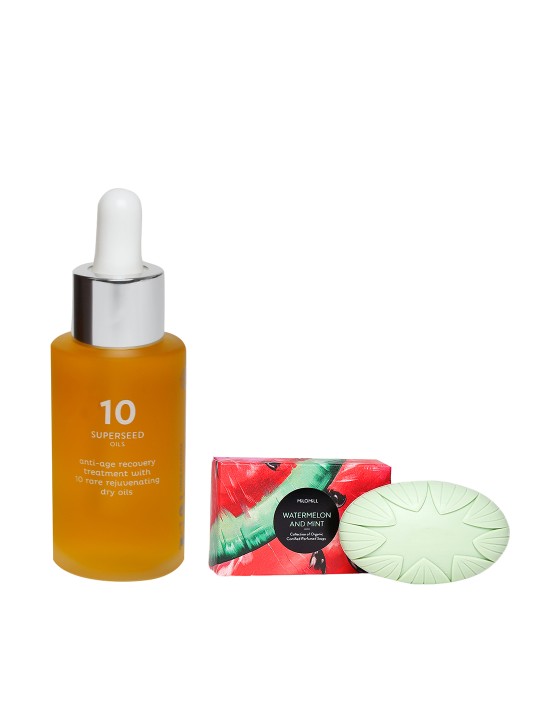 Women Pack of 2 Facial Oil & Perfumed Soap