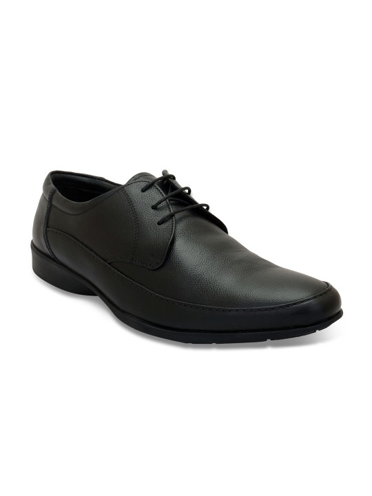 Black Men Leather Formal Derbys 9