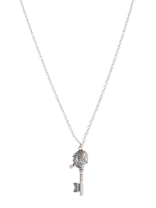 Silver-Toned Metal Chain