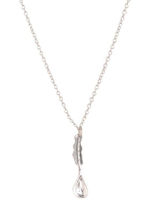 Silver-Toned Metal Chain