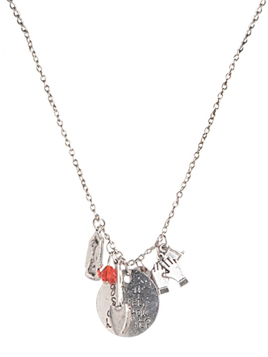 Silver-Toned Metal Chain