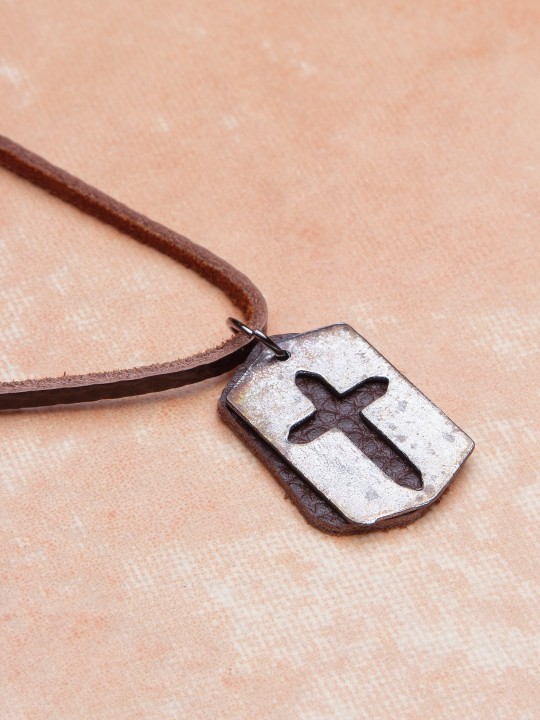 Brown Synthetic Handcrafted Necklace