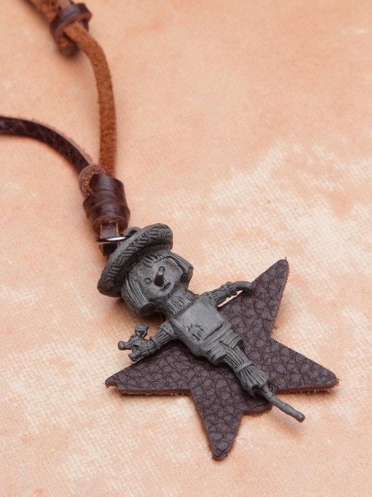 Grey Synthetic Handcrafted Necklace