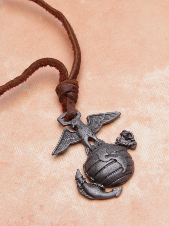 Brown Synthetic Handcrafted Necklace