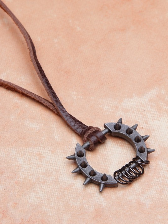 Brown Synthetic Handcrafted Necklace