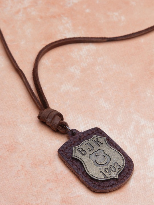 Brown Synthetic Handcrafted Necklace