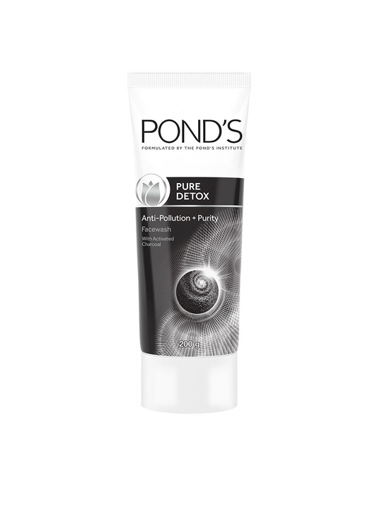 Ponds Pond’s Pure White Anti Pollution Activated Charcoal Face Wash 200 gm