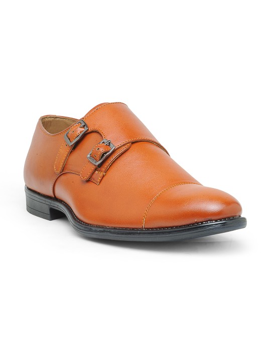 Men Tan Brown Monks 6