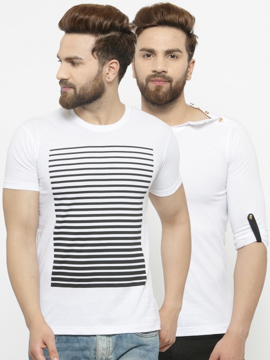 Men Pack of 2 T-shirts S