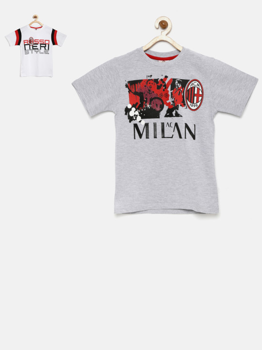 Boys Pack of 2 Printed T-shirts