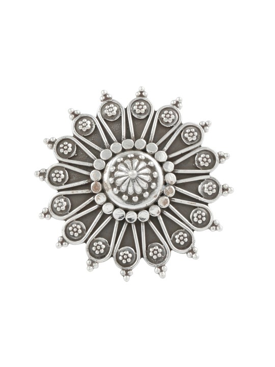 92.5 Sterling Silver Adjustable Ring