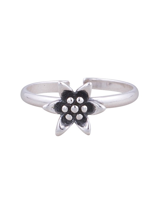 92.5 Sterling Silver Adjustable Ring