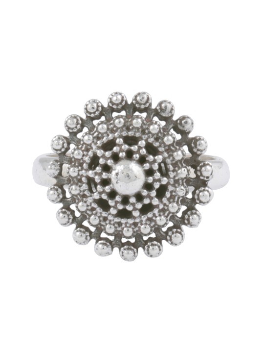 92.5 Sterling Silver Adjustable Ring